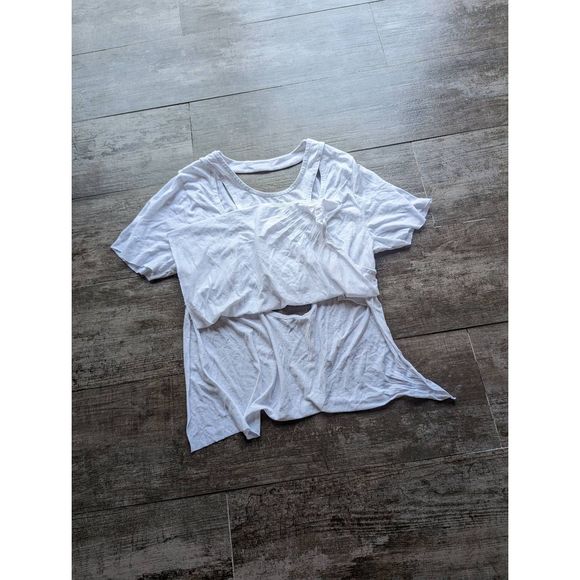 ALO YOGA Glide Short Sleeve T Shirt Cutout - Picture 6 of 7